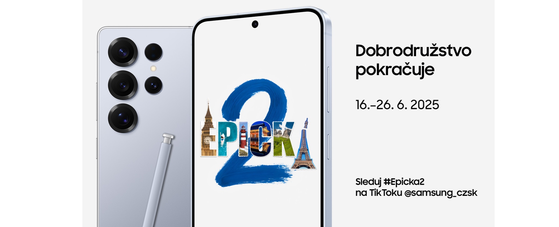 Samsung hľadá dobrodruhov pre nový projekt „Epická dvojka“ – poď na trip, ktorý ti zmení život