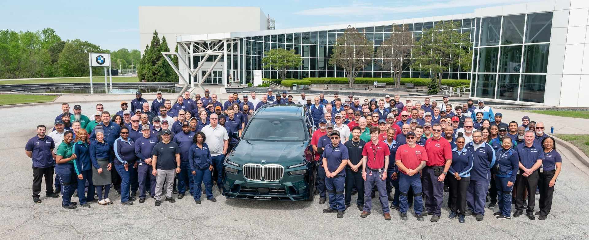 BMW ALPINA XB7 – sedemmiliónte BMW vyrobené v závode BMW v Spartanburgu/ USA