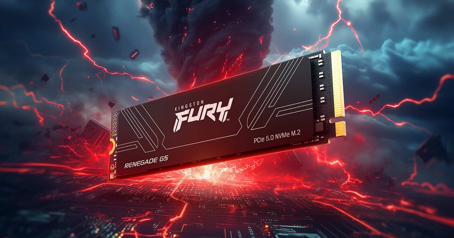Kingston FURY uvádza vysoko výkonný SSD disk PCIe 5.0 NVMe