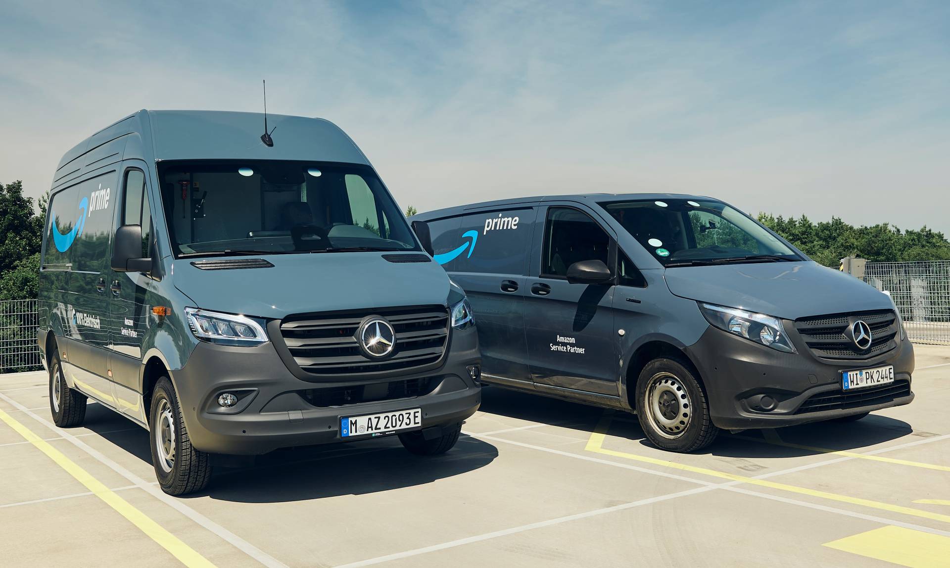 Mercedes-Benz Vans dodá približne 5 000 elektrických vozidiel doručovacím partnerom Amazonu