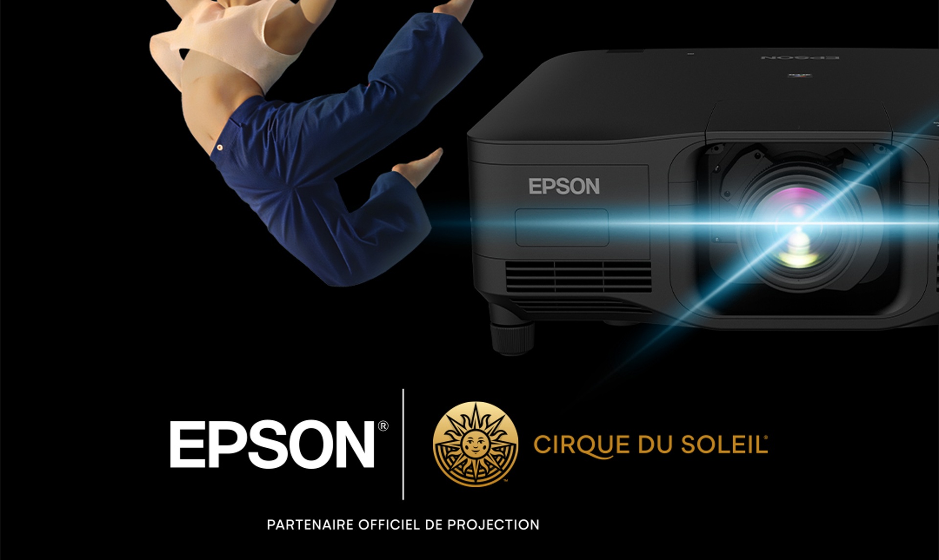Spoločnosť Epson zabezpečuje európsku umeleckú rezidenciu Cirque du Soleil ako oficiálny projektorový partner