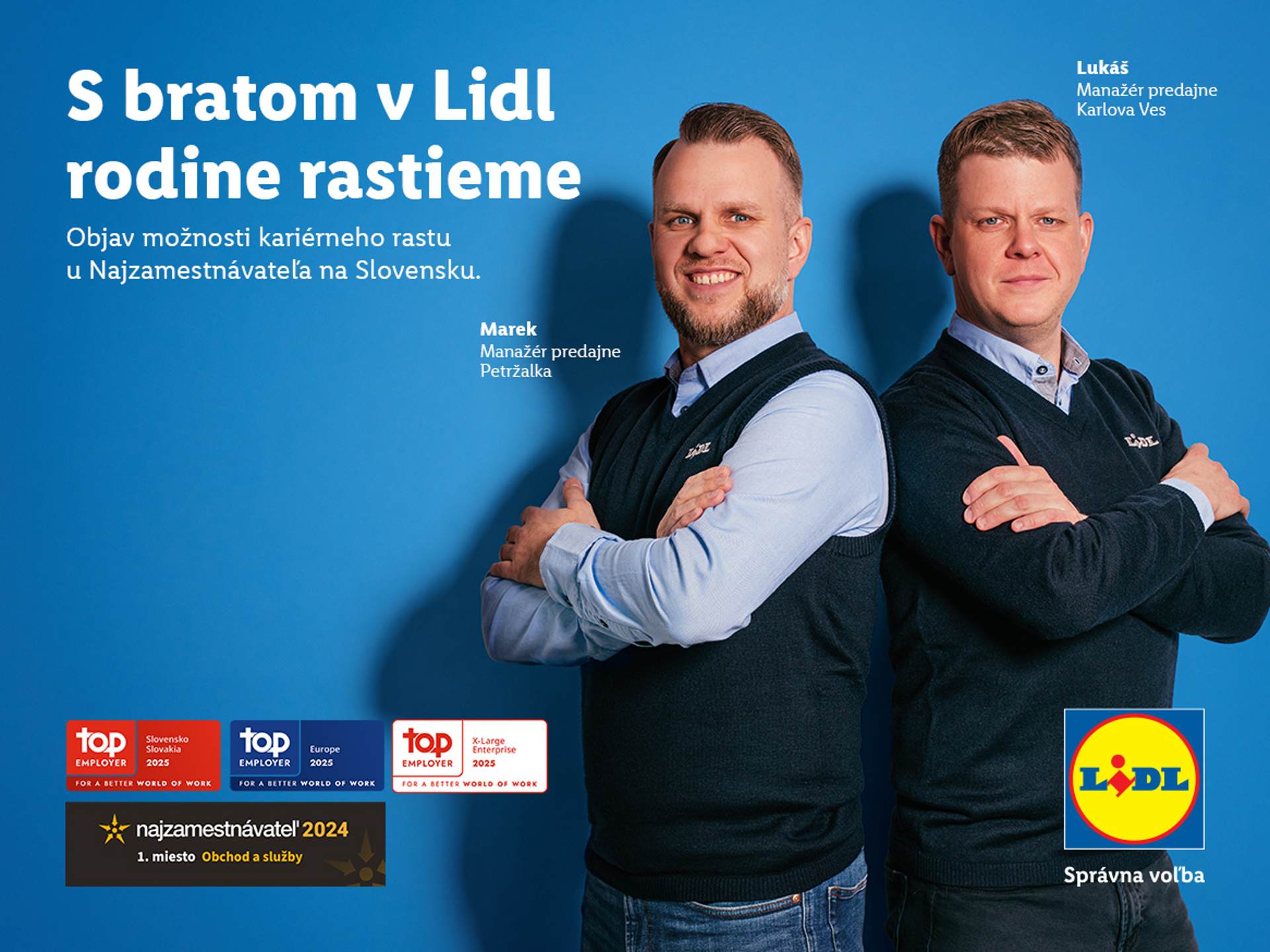 Sú viac ako kolegovia. Sú rodina, Lidl rodina