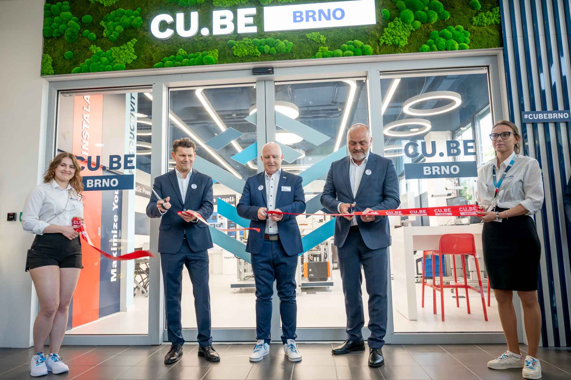 Bosch Rexroth otvára v Brne nové technologické centrum CU.BE: Inovácie, spolupráca a zákaznícke riešenie pod jednou strechou