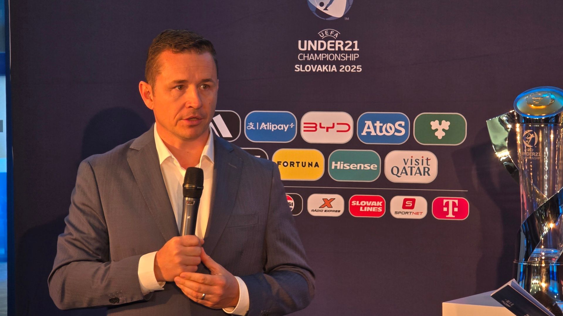 Slovak Telekom zabezpečil bezkonkurenčné pripojenie počas UEFA ME hráčov do 21 rokov na Slovensku 2025