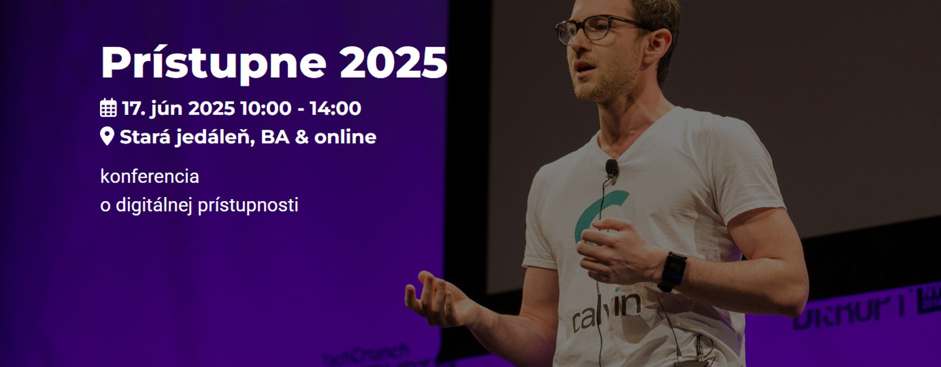 Digitálny svet má byť prístupný pre všetkých — v Bratislave sa uskutoční konferencia Prístupne 2025