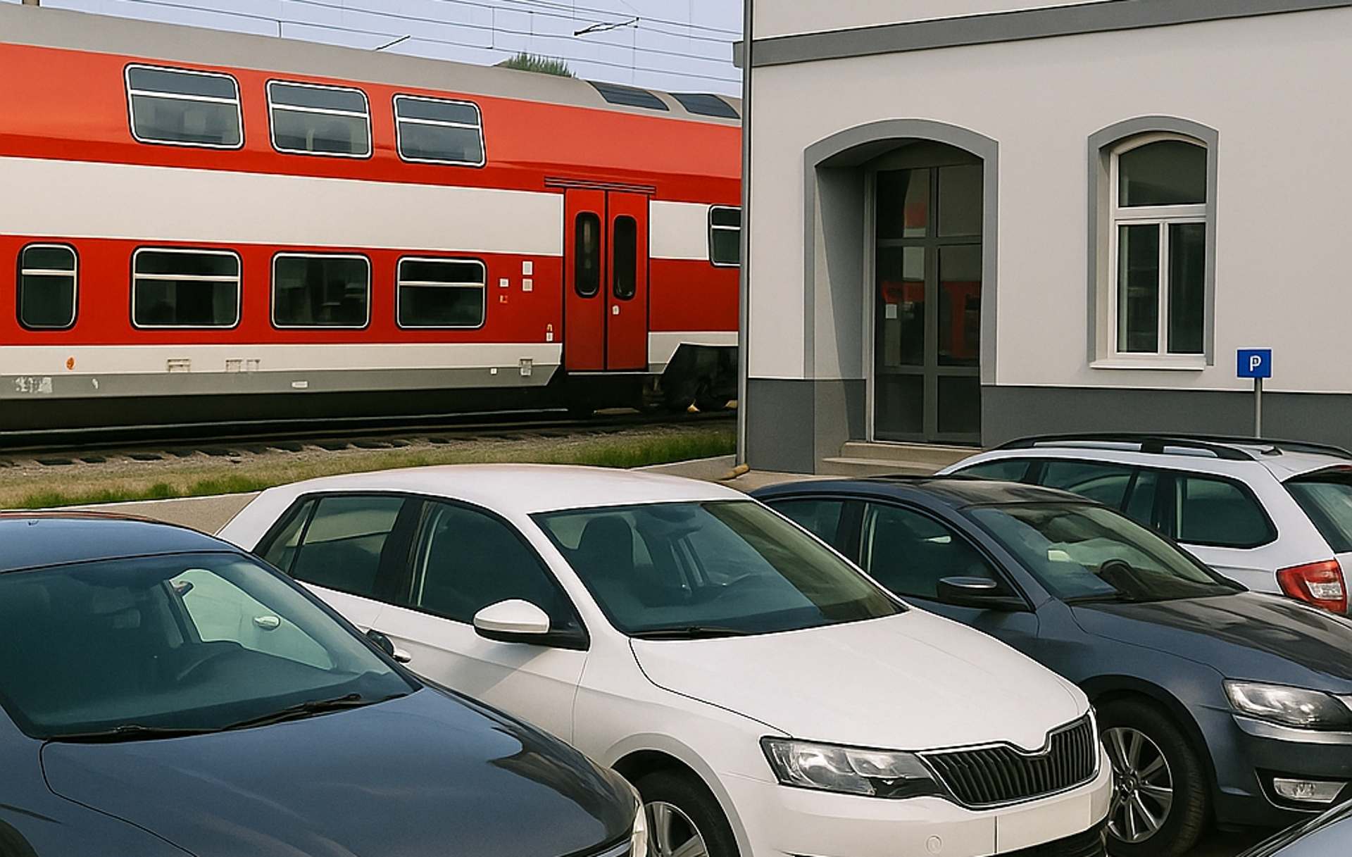 Príďte autom, odvezte sa vlakom. ZSSK v Trnave rozširuje parkovanie pre 1. triedu