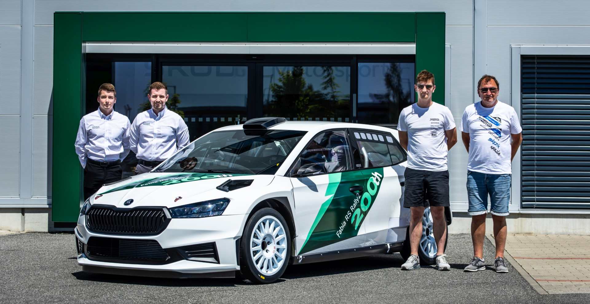 Škoda Motorsport odovzdala 200. vozidlo Fabia RS Rally2