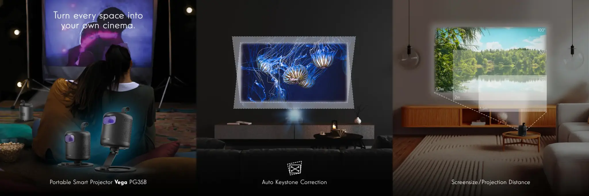 Spoznajte Vega a Sirius — Nové smart projektory od THOMSON