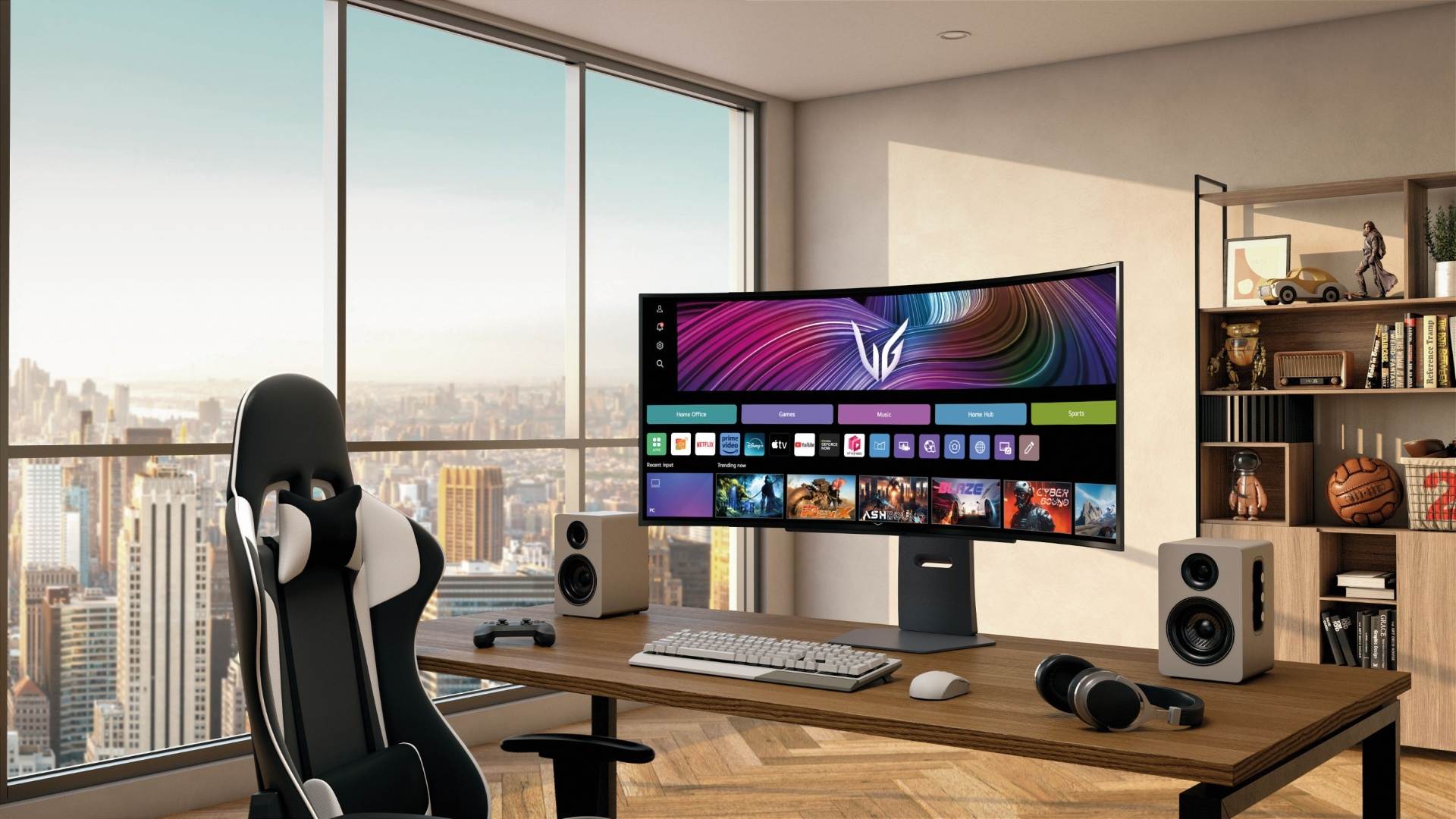 Nový herný OLED monitor LG UltraGear 45GX90SA-B pre hranie bez kompromisov