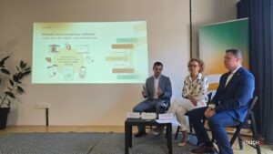 Tlačová konferencia poisťovne Dôvera, kde bolo predstavené nové riešenie AI FYZIO