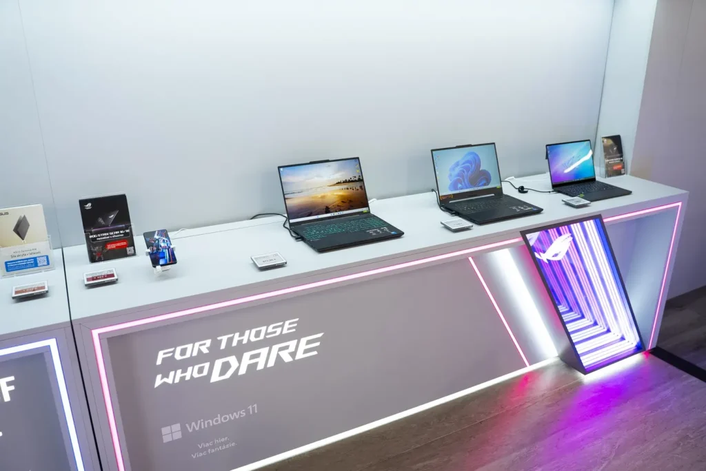 ASUS showroom na Nivách