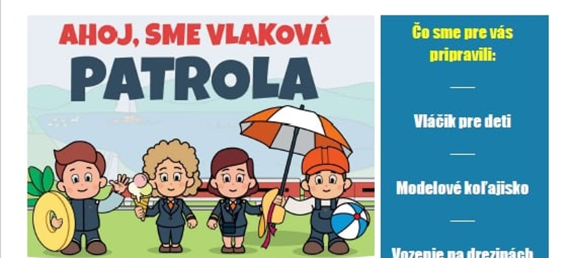Vlaky, dobrodružstvo a odmeny pre deti: Vlaková patrola ZSSK pozýva do Topoľčian