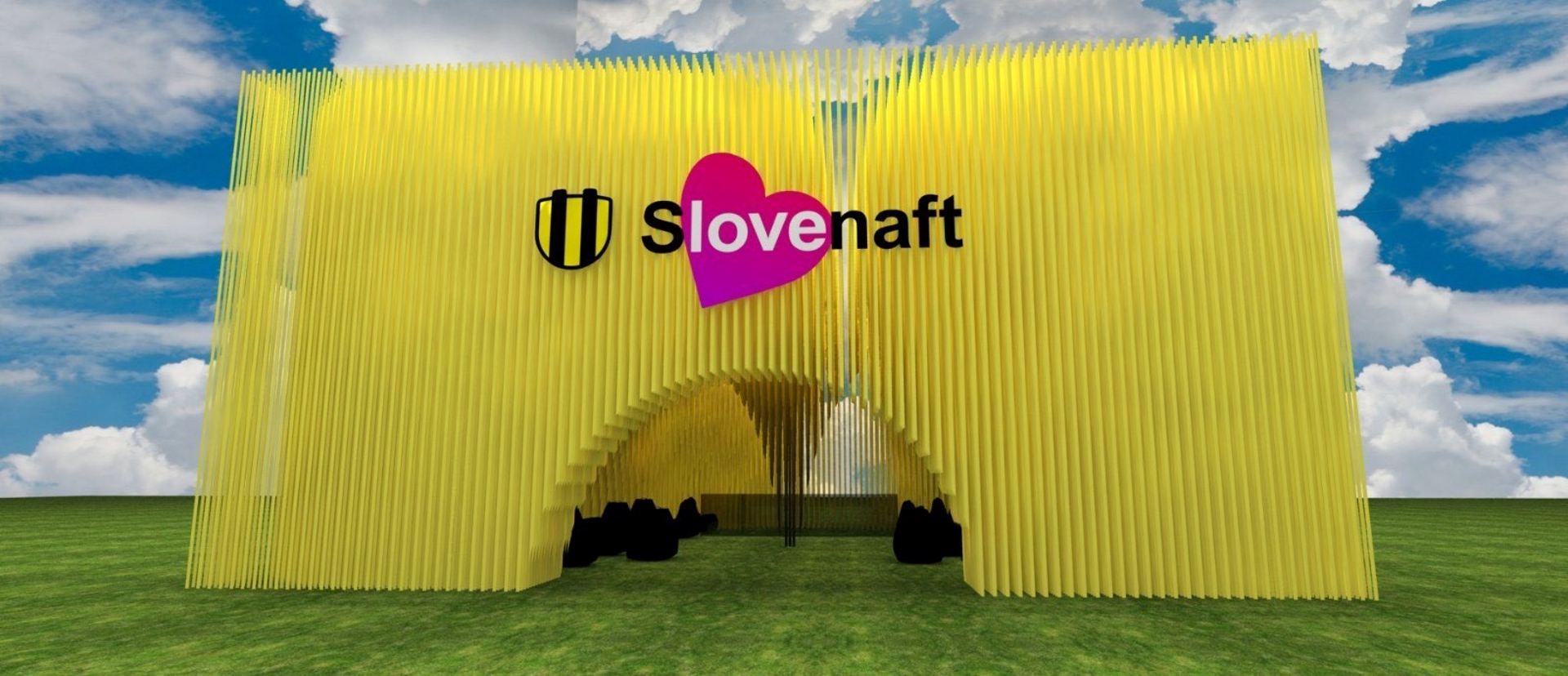 Čerpacia stanica Slovnaft sa počas festivalu Lovestream premení na unikátnu párty zónu so svetelnou show