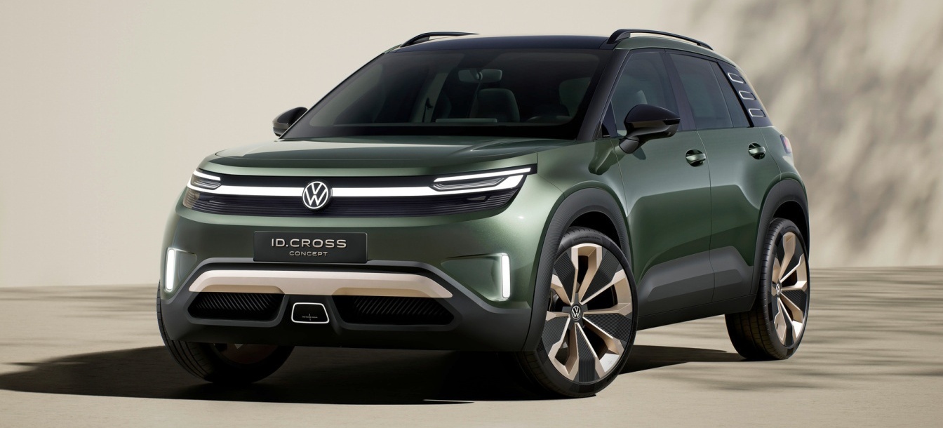 Volkswagen štúdiou ID. CROSS Concept predstavuje kompaktné SUV pre dostupnú elektromobilitu