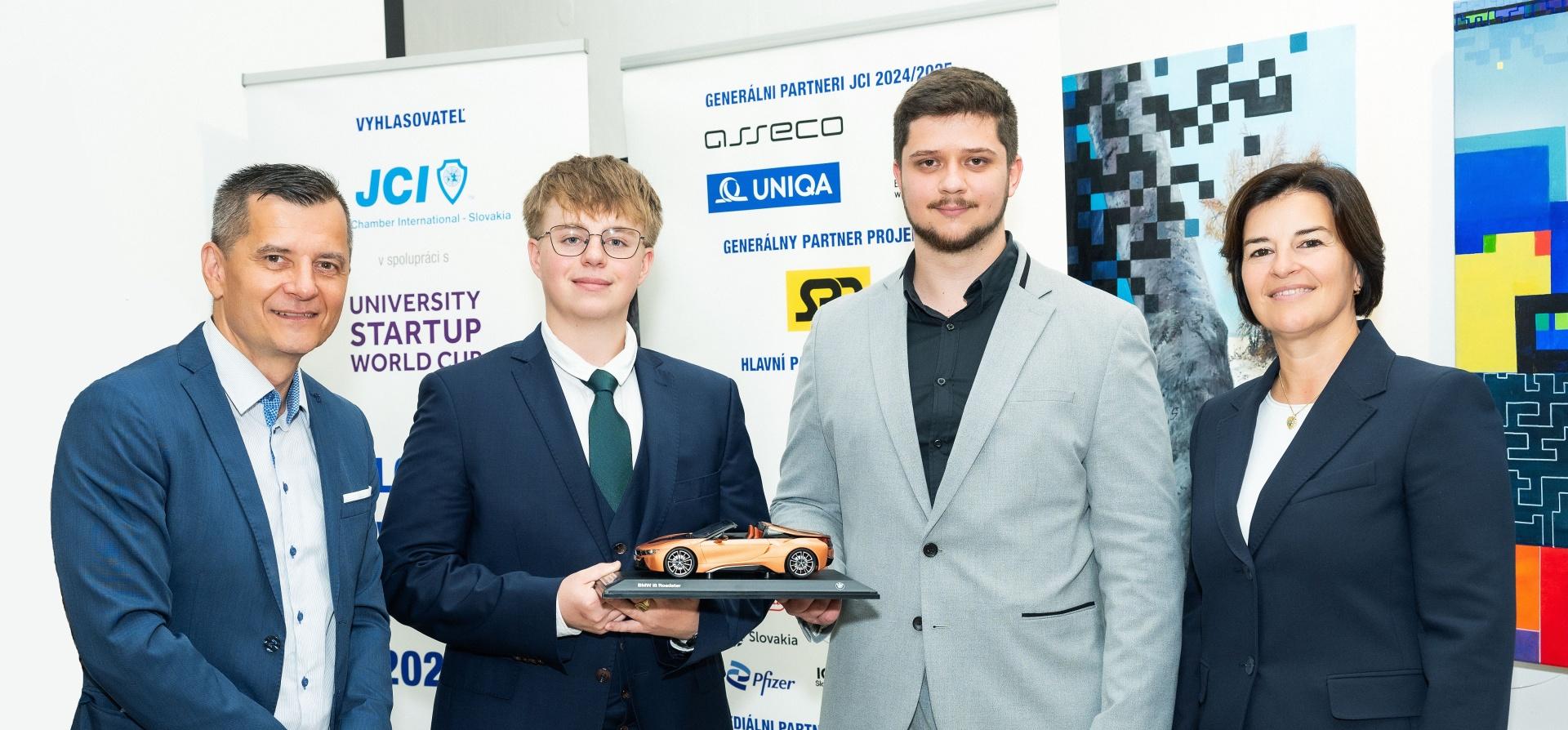 Vyhodnotenie projektu Slovak University Startup Cup 2025 a vyhlásenie Ceny BMW Slovenská republika za inovácie