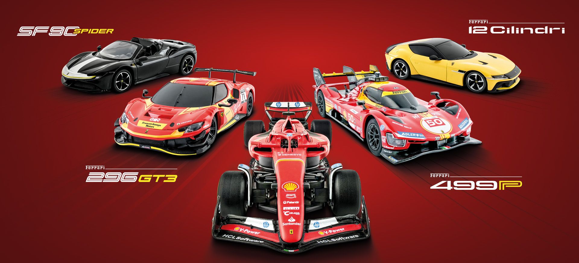 Natankujte a získajte taliansky temperament v modeloch Ferrari