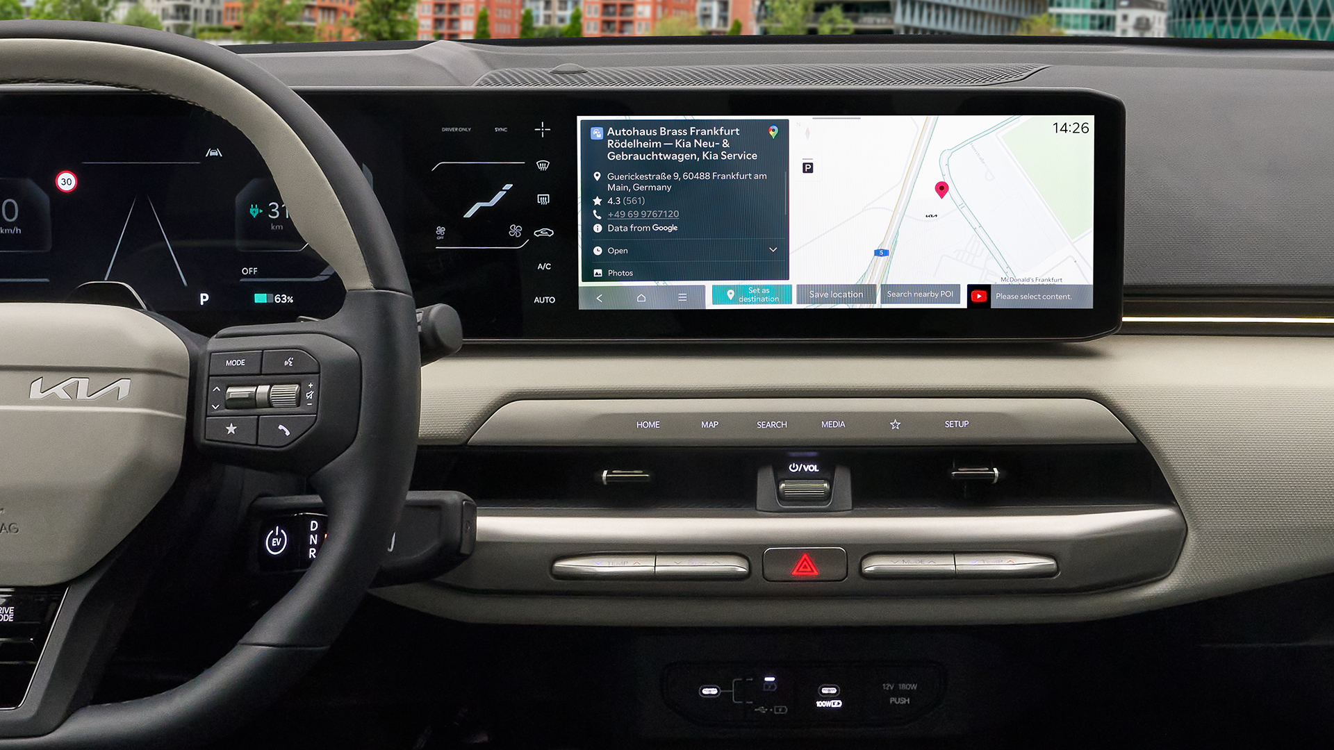 Spoločnosť Kia pridáva novú úroveň do navigácie cez Google Body záujmu (POI)