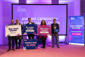 Finále CEE Startup Voucher v Žiline: Český startup SensomediX triumfoval s riešením pre chirurgiu