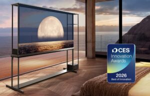LG a ocenenia CES 2026 Innovation Awards