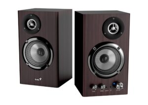 Genius predstavil drevené Bluetooth reproduktory SP-HF1812BT s výkonom 50 W