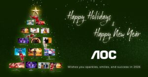 Dokonalý monitor pro každé prostredie. Ultimátny vianočný a novoročný darčekový sprievodca AOC