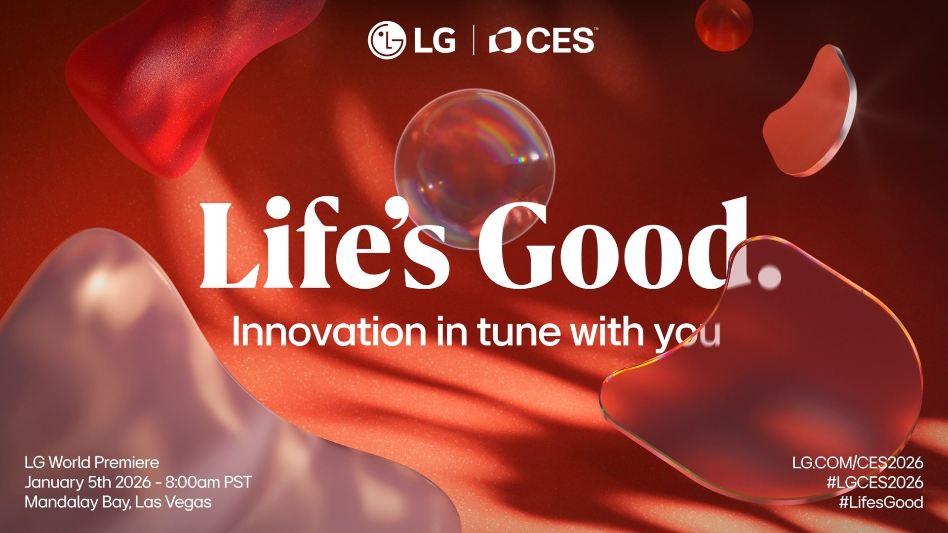 LG na CES 2026: Inovácia v súlade s vami
