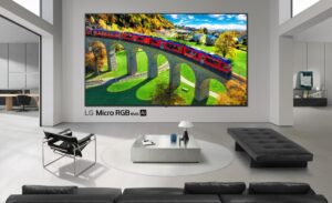 LG Micro RGB evo: najpokročilejší LCD televízor spoločnosti LG vybavený najvýkonnejším procesorom umelej inteligencie používaným v OLED televízoroch
