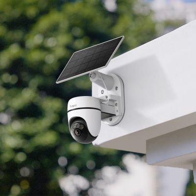 TP-Link Tapo C630 KIT: Kamera so solárnym panelom a funkciou otáčania a naklápania pre nepretržitú ochranu domácnosti