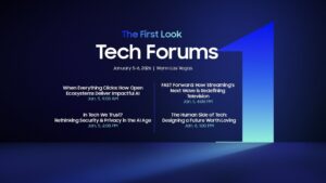 Samsung na veľtrhu CES 2026 usporiada sériu panelových diskusií Tech Forum