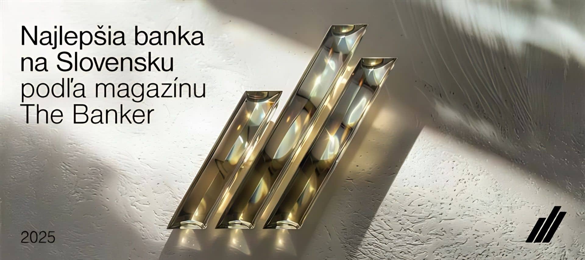 Tatra banka je slovenskou Bankou roka 2025