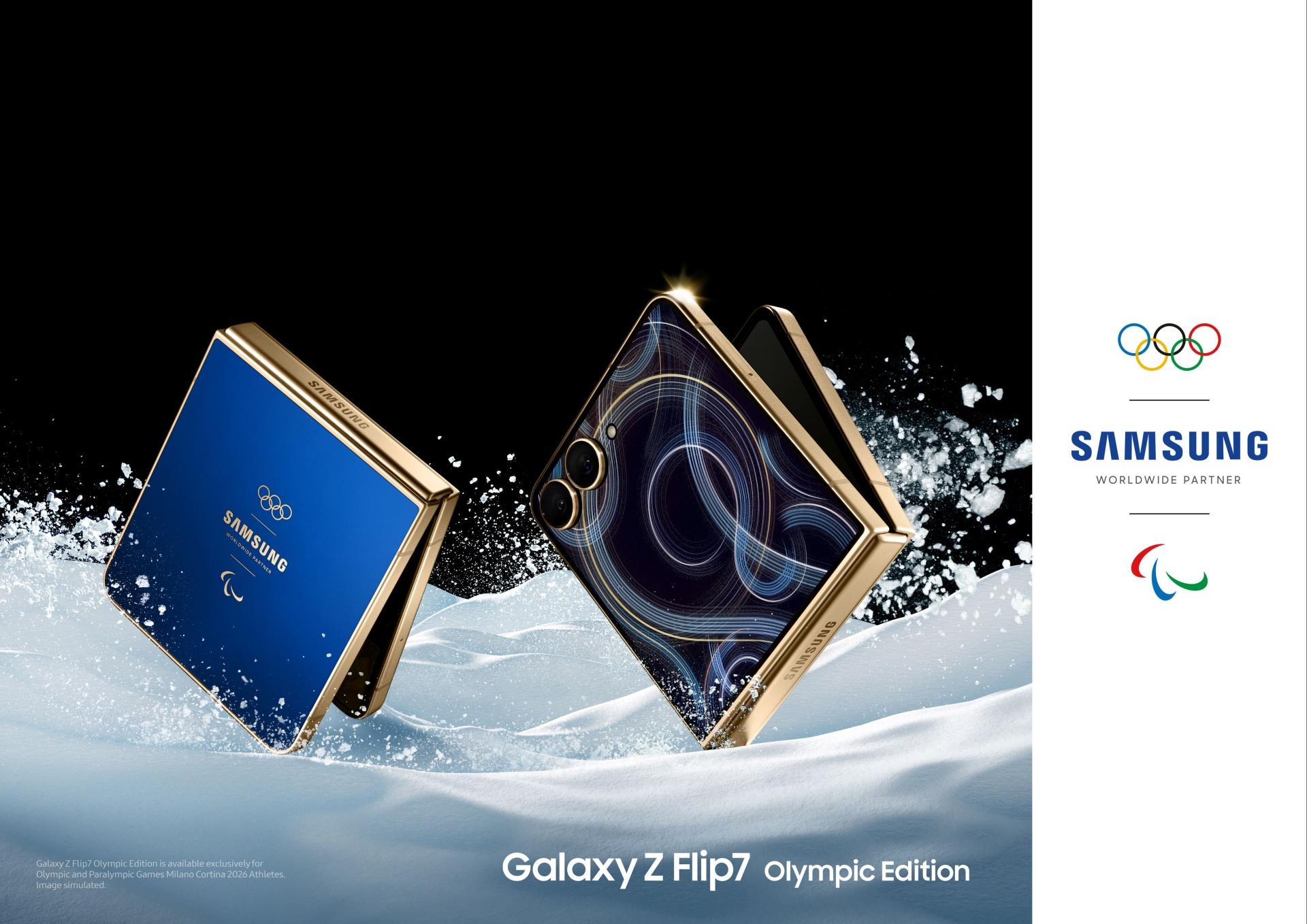 Samsung predstavuje exkluzívny Galaxy Z Flip7 Olympic Edition