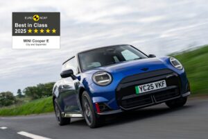 Najvyššia úroveň bezpečnosti: MINI Cooper Electric získal ocenenie Euro NCAP Best in Class
