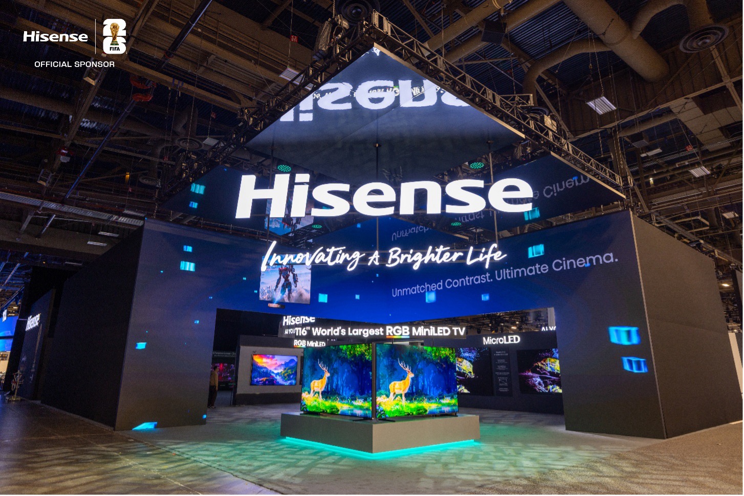 Hisense oznamuje príchod televízorov RGB MiniLED pre rok 2026 do Európy