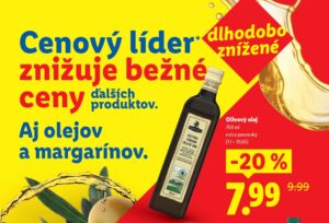 Každodenné varenie by bez nich bolo komplikovanejšie. Lidl dlhodobo znižuje ceny olejov a margarínov
