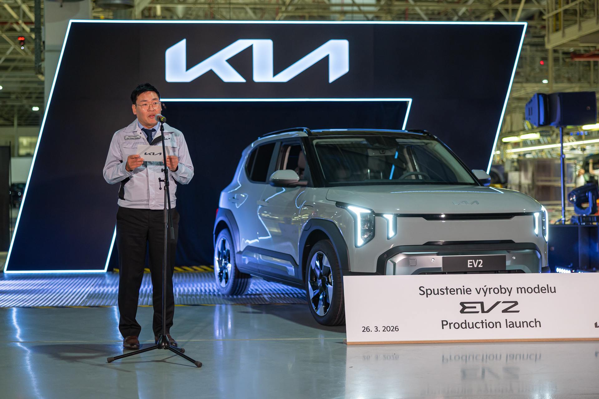 Kia spúšťa v Žiline výrobu modelu EV2, čo posilní elektrifikáciu v Európe
