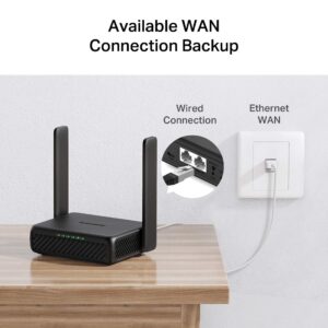 Mercusys MB113-4G: Kompaktný 4G LTE router pre rýchle pripojenie doma aj na cestách