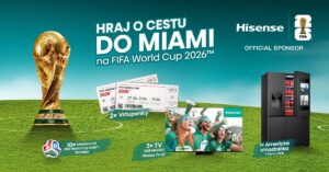 Vyhraj cestu na Miami: Hisense prináša fanúšikom futbalu jedinečnú šancu zažiť FIFA World Cup 2026 naživo