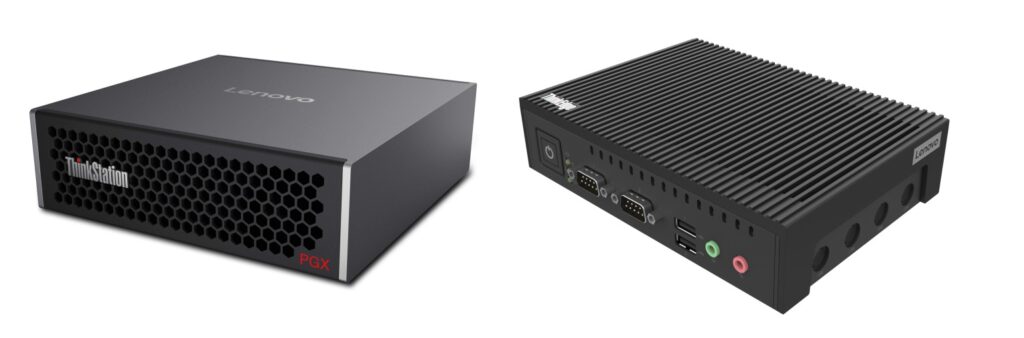 ThinkStation PGX and Lenovo ThinkEdge Solution 2