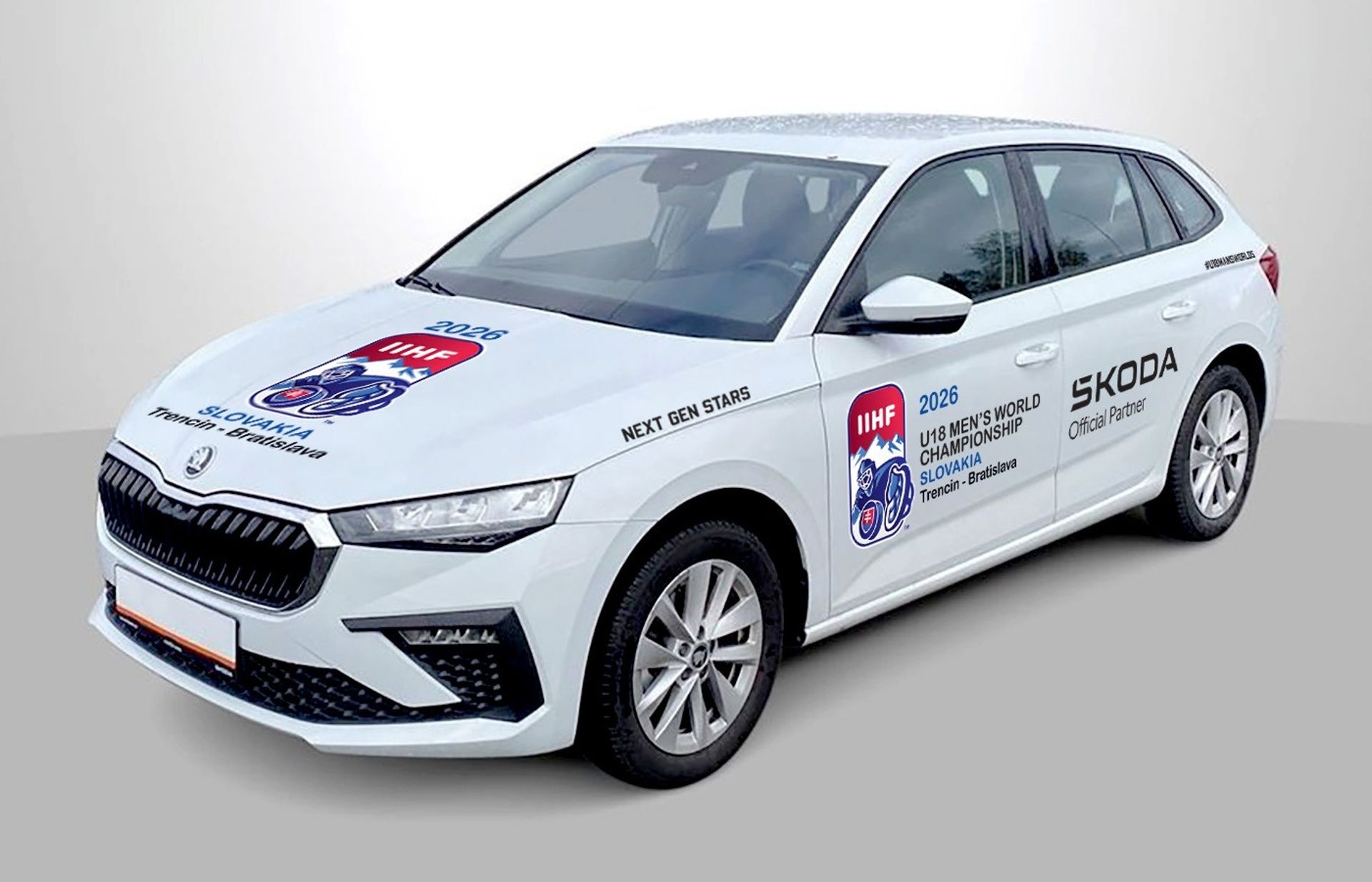Škoda Auto Slovensko podporuje Majstrovstvá sveta IIHF do 18 rokov na Slovensku