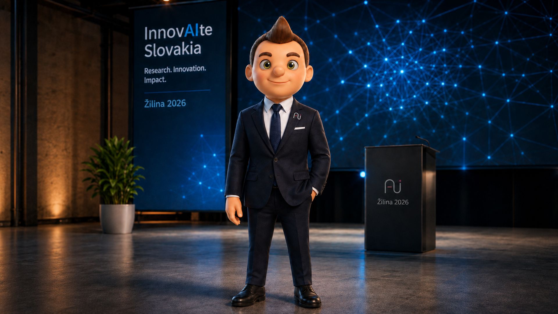 Spoločnosť Gratex predstavila Miša: prvého virtuálneho hovorcu na slovenskej výskumnej konferencii