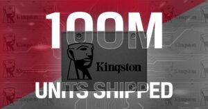 Spoločnosť Kingston dosiahla významný míľnik – celosvetovo dodala už 100 miliónov SATA SSD Kingston A400