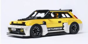 Renault 5 Turbo 3E z lego kociek