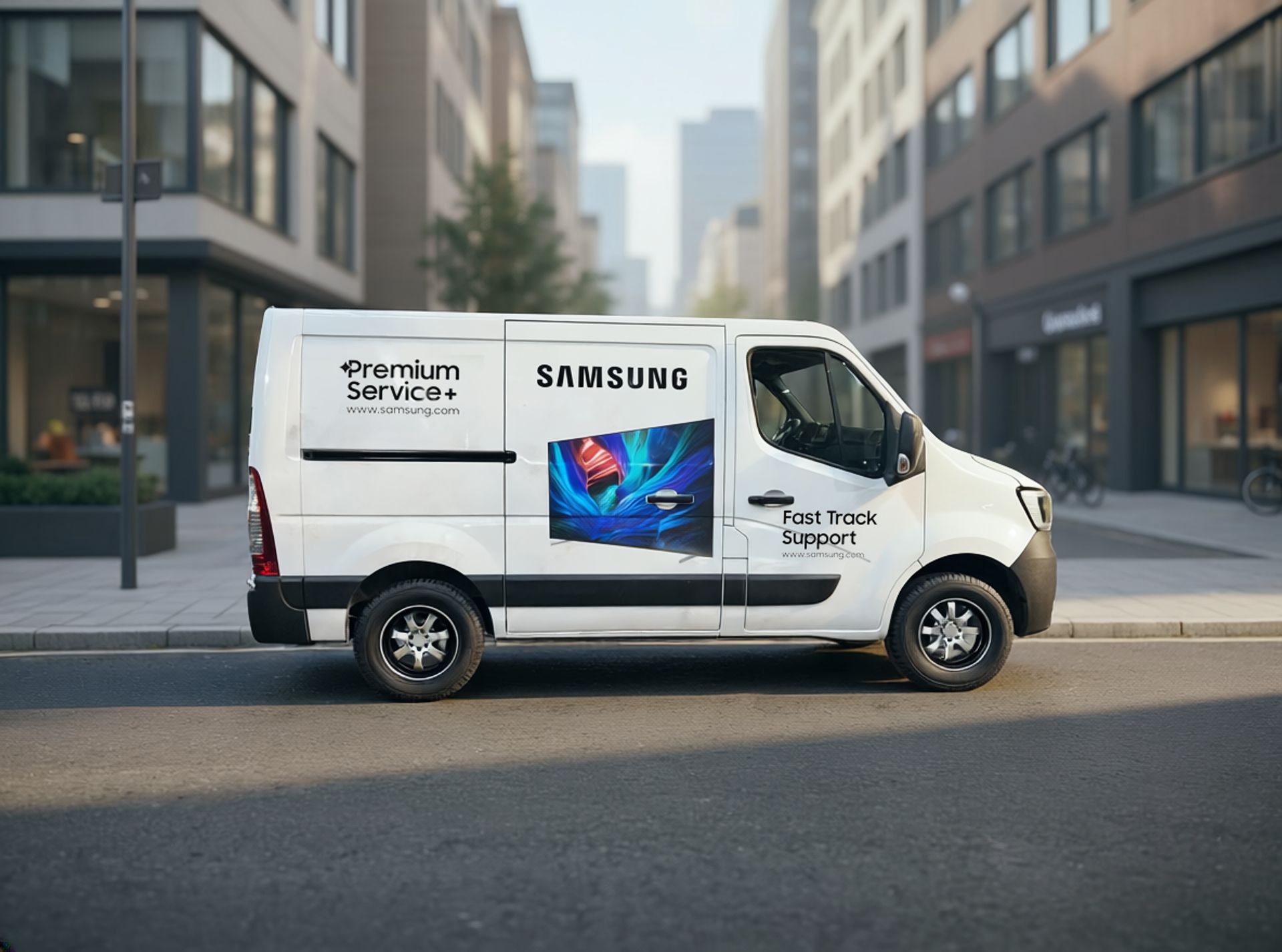 Televízor môžete mať opravený už nasledujúci pracovný deň. Samsung spúšťa službu Premium Plus