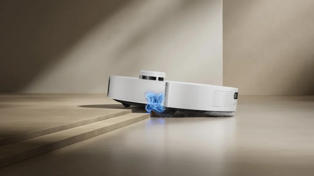 Prechodové lišty či iné nerovnosti prekoná so systémom EasyLeap až do výšky 4 cm.