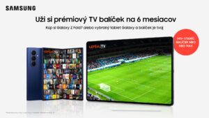 Teraz je ten čas na kúpu nového tabletu: Samsung prináša rok záruky navyše a 6 mesiacov online TV od Lepšia.TV s HBO balíčkom
