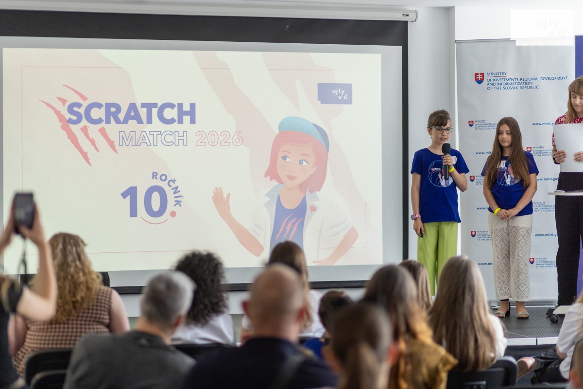 Mladé programátorky ukázali svoj talent. Finále 10. ročníka Scratch Match prinieslo hry, animácie aj vesmírne dobrodružstvá