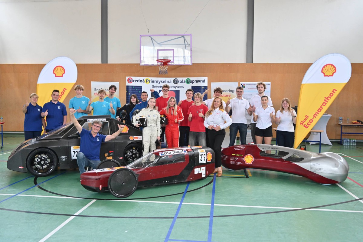 Na jeden liter až stovky kilometrov: Slovenskí študenti mieria na Shell Eco-marathon, súťaž v úspornej jazde