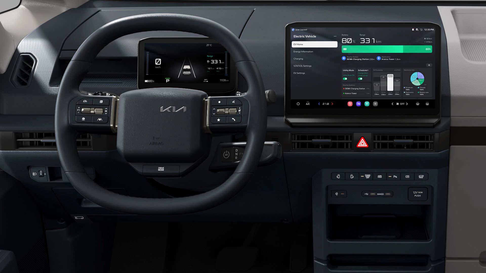 Kia rozširuje ponuku modelu PV5 Passenger o nové konfigurácie so 6 a 7 sedadlami