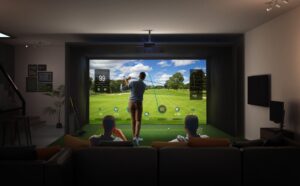 Laserový projektor s krátkou projekčnou vzdialenosťou peo golfové simulátory získal ocenenie Computex Best Choice