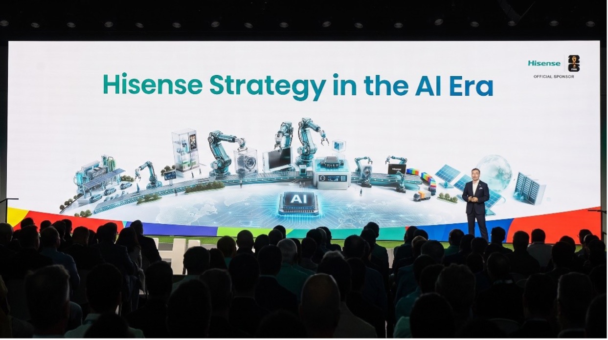 Hisense predstavuje stratégiu rastu založenú na umelej inteligencii pre novú éru inteligentného života
